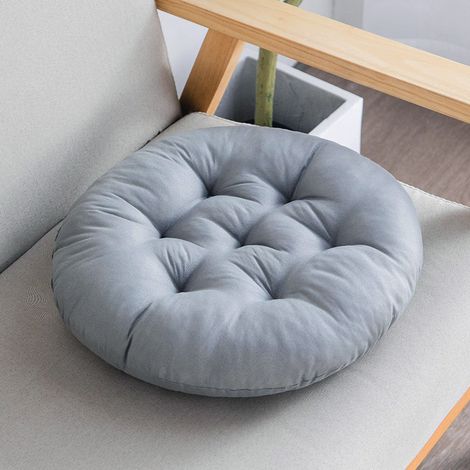 Filiyano-2 coussins ronds d'extérieur, coussins d'assise ronds pour chaises de jardin, coussins de sol, 40 x 40 cm, sotmax (1/5)