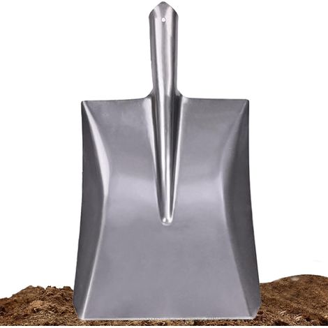 Pelle à creuser pour jardin, pelle de camping Pelle de jardin longue Pelle plate polyvalente, pelle à neige ergonomique et , pelle de en métal pour travaux de jardin, (1/5)