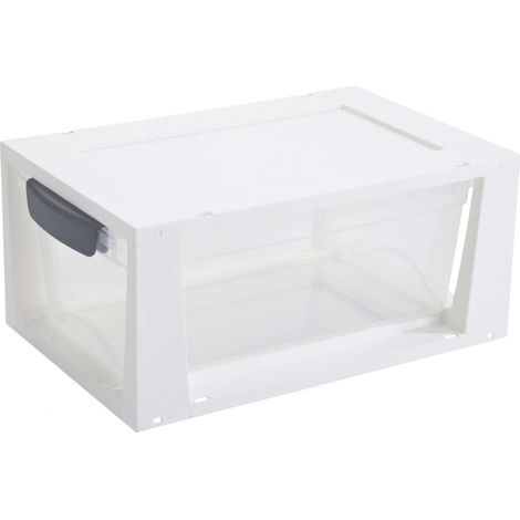 Boite tiroir transparent 6 litres Omega (1/3)