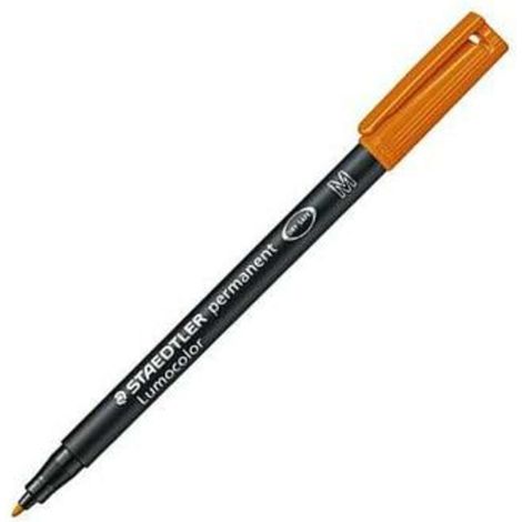 Marcatore permanente Staedtler Lumocolor 317 M Arancio (10 Unità)