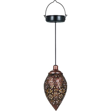 Lampe solaire, Métal, Cuivre vintage (1/5)