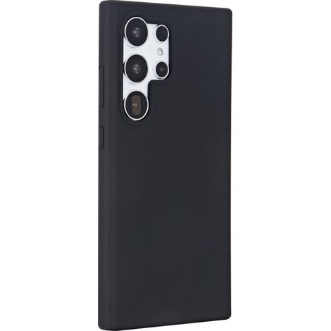 Coque eSTUFF infinite riga S24 Ultra Galaxy Black, 51 % PC recyclé, 25 % silicone, ES67402002