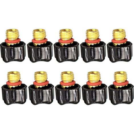 Bouchon Arrière TIG Court 41V33 Compatible pour DB PTA SR WP 9 20 25 Accessoires Torche de Soudage TIG Lot de 10 Pièce (1/5)