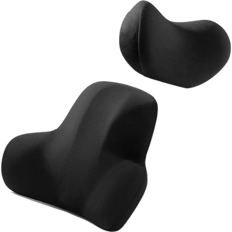 Oreiller ergonomique en mousse à mémoire de forme pour la maison, le bureau, les voyages, la voiture, oreiller d'appui-tête-AquaForge (1/5)
