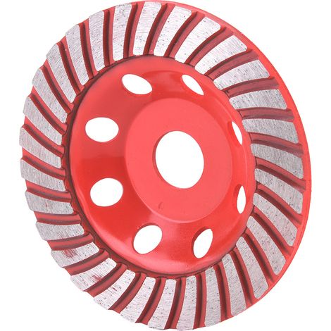 Meule diamantée segmentée de 125 mm, disque de coupe pour béton, marbre et granit