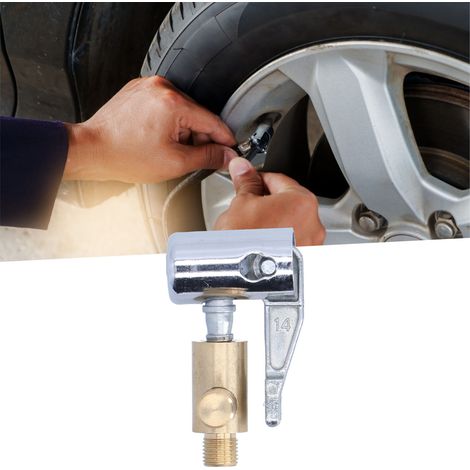 Adaptateur de Valve Universel pour Pompe à Air - Remplissage et Vidage Rapide des Pneus (1/5)