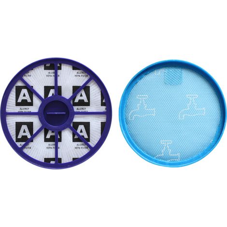 SHINING HOUSE Accesorios para aspiradoras Filtro HEPA delantero y trasero compatible con DC19/DC20/DC21 (1/5)