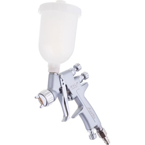 MINI PISTOLA DE PINTURA AUARITA HVLP BOQUILLA DE 1,0 MM TANQUE DE 250 ML (1/3)