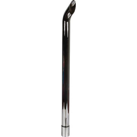 Chrom-Auspuffrohr 71mm UNIVERSAL EX960003 (1/2)