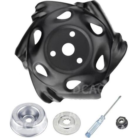 tête de désherbage universelle 25,4 mm disque de débroussailleuse diamètre 235 mm (1/4)