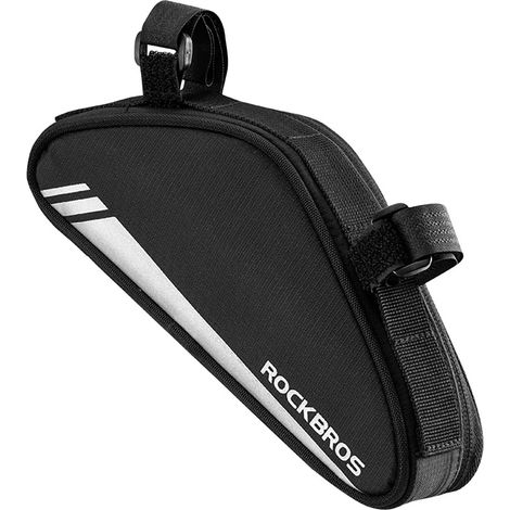Sacoche à outils pour pompe à vélo fixée au cadre 0,7 l - noire (1/5)