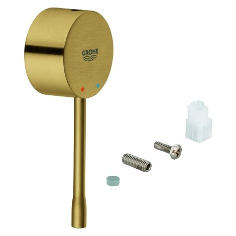 GROHE Hebel 46917, Metall, für Essence Einhand-Waschtisch- und Bidet-Batterie, für 28 mm Kartusche, cool sunrise gebürstet (1/2)