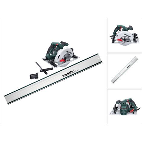 Metabo KS 55 FS Sierra circular manual 1200 W 160 mm + hoja de sierra circular + carril guía