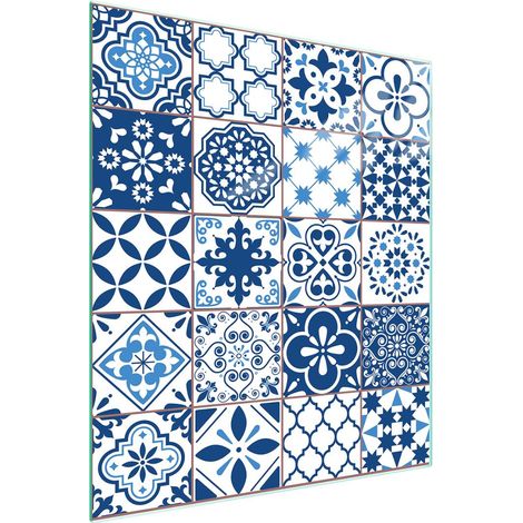 TAGLIERE IN VETRO 45x52 con motivo (1/5)