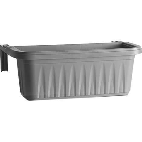 Balconetta Rettangolare Bama Rondine 11 lt Grigio 50 x 20 x 18,5 cm