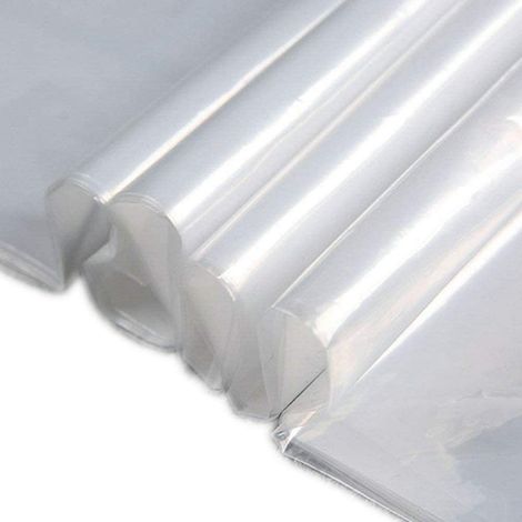 Ensemble de 50 housses à vêtements transparentes et anti-poussière, idéales pour suspendre les vêtements, le nettoyage à sec, le rangement à domicile, les voyages et le rangement de la penderie. Dimen (1/5)
