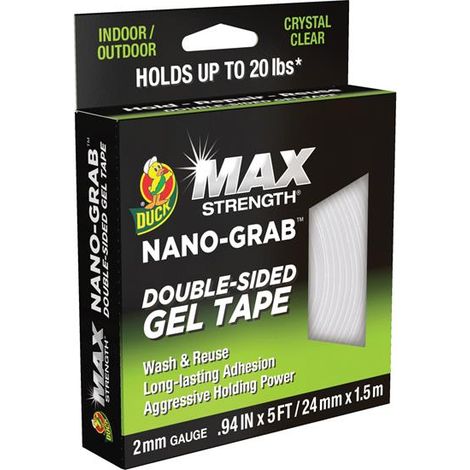 Shurtape 287264 DUCK MAX STRENGTH NANO-GRAB Tape 24mm x 1.5m SHU287264 (1/5)