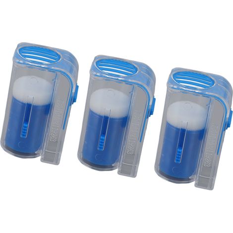 Set mit 3 Königinnenmarkierungen aus Kunststoff für Bienenkäfige, einhändig bedienbar. Blaue Königinnenmarkierungsflasche, Imkerwerkzeug. (1/5)