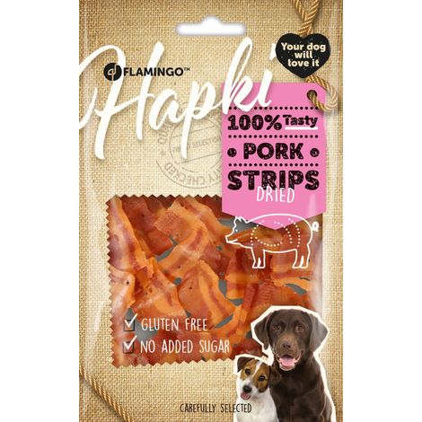 Friandises lanières de bacon 50 g pour chien - Flamingo (1/3)