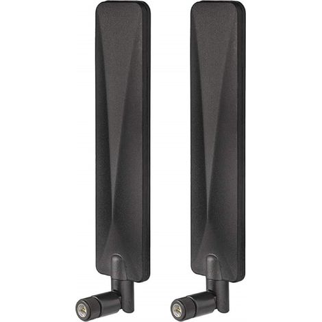 Antenne 4G LTE - Lot de 2 - Gain 9dBi - Connecteur SMA Mâle - Pour Routeur Modem Caméra - Omnidirectionnelle (1/5)