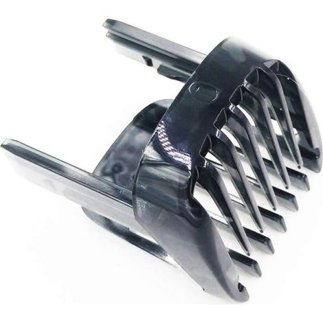 Peigne de finition noir pour tondeuses à cheveux Philips HC3420, HC5410, HC5450, HC7452
