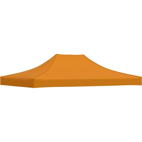 Partyzelt-Dach 4,5x3 m Orange 270 g/m² vidaXL