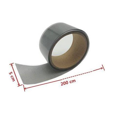 2,0 x NASTRO RIPARATORE RETE ZANZARIERA FIBRA EFFE