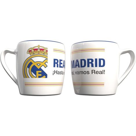 Tasse bicolore real madrid 380 ml pour cafe et the