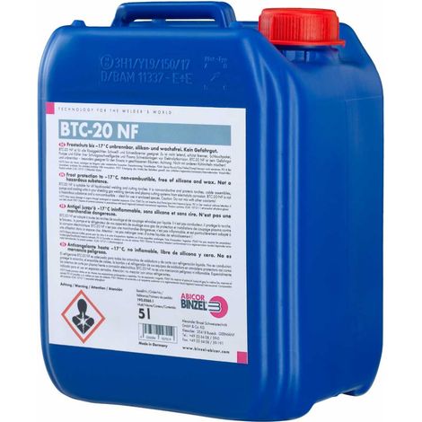 Kühlflüssigkeit BTC-50 NF, 5 lt. bis -45° C