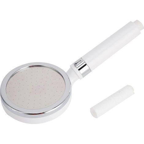 Pommeau de douche à main haute pression G1/2 avec filtre de déchloration pour accessoires de salle de bain (1/5)