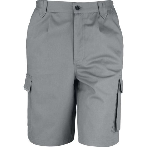 Short de travail Action Work Guard Result Gris Clair XXL