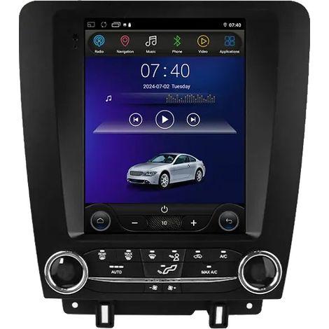 Autoradio, dimensioni del display, sistema di navigazione, compatibile con Ford Mustang 2010-2014, P1 (4 core 1GB 32GB) (1/2)
