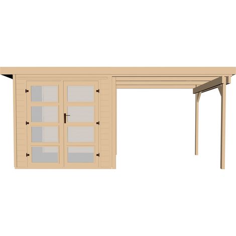 GH Bunbury 321 B Gr.5 19 mm natur 299x250 cm Anbau 230 cm