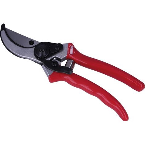 Ciseaux de Taille à Une Main Lame en Acier Revêtue de Téflon 216 mm Manche Antidérapant en Aluminium Revêtu de PVC Pour Couper les Petites Branches et les Tiges Verrou de Sécurité (1/5)