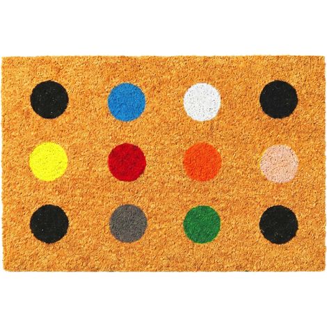 Zerbino in fibra di cocco, 60x40 cm, design decorativo (1/5)