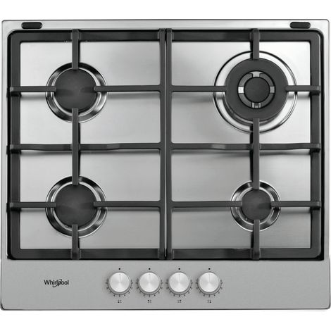 Whirlpool TGML 661 IX Acciaio inossidabile Da incasso 58 cm Gas 4 Fornelli (1/8)