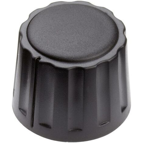 Tête de bouton rotatif Mentor 4332.6000 noir (Ø x H) 20 mm x 15 mm 1 pc(s) (1/3)