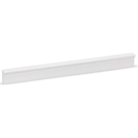 tirador angle. aluminio. 1440mm - viefe acabado blanco mate dist. agujero dist. 192mm.