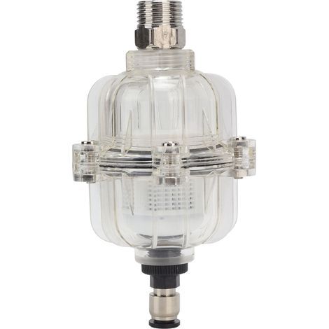 Filtre à air compresseur transparent AD400 1/2 pouce séparateur eau-huile purgeur automatique 0,3-1,2 MPa (1/5)