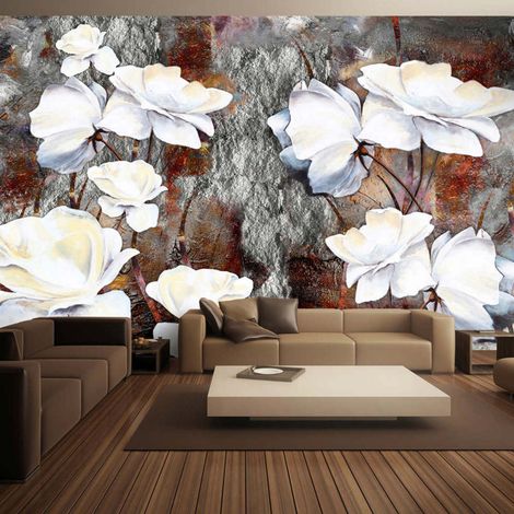 Papier peint gestes timides - 200 x 140 cm (1/4)