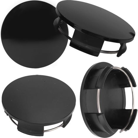 Pièces Capuchons de Centre de Roue OD 57mm 50mm ID Couvercles de Centre de Moyeu de Jante de Roue en Plastique Universels Snap-in Décoration de Modification de Moyeu de Roue (1/5)