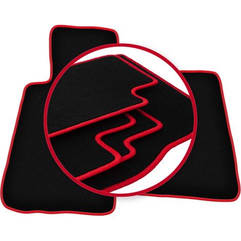 CARLUX-RED Autofußmatten für: Smart Roadster Roadster (2002-2005) (1/5)