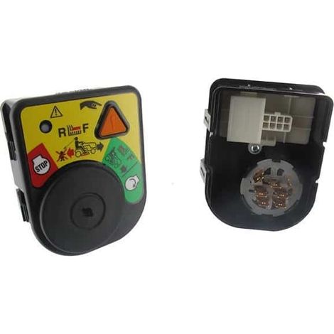 Contacteur à clé adaptable CUB CADET – Compatible MTD 725-04227 – Remplace 725-06102A, 925-04227B, 925-06119 – Livré sans clé (1/2)