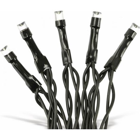 Ghirlanda luminosa edm 96 LED luce bianca fredda 7 5 metri (1/3)