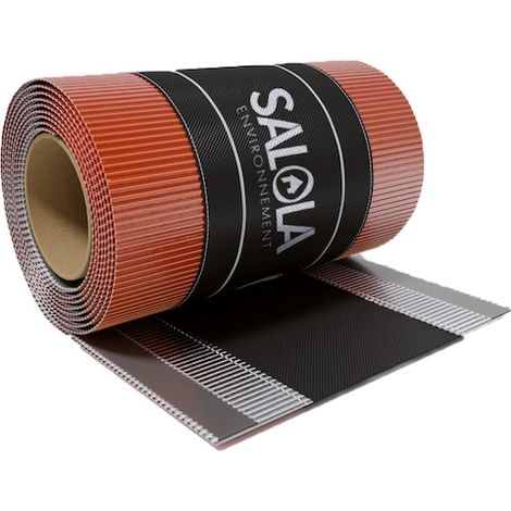 Closoir de faîtage en rouleau AEROLL - 5 m x 320 mm - rouge - SALOLA (1/2)