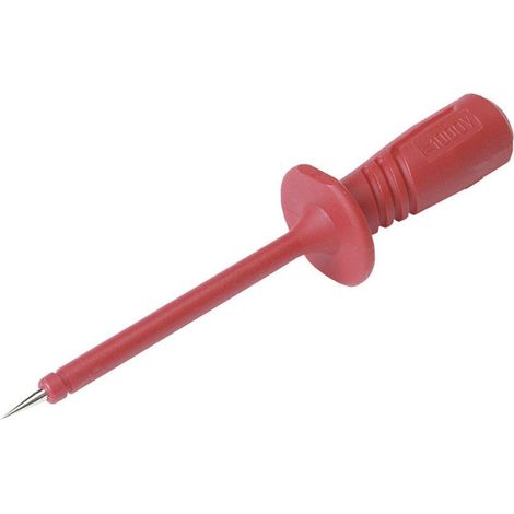 SKS Hirschmann Pruef 2600 C2 punta de prueba roja