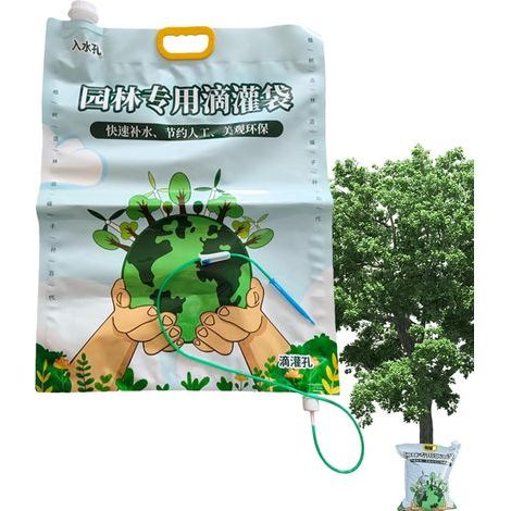 Einstellbares Bewässerungssystem Wasserbeutel Für Bäume Mit (1/5)