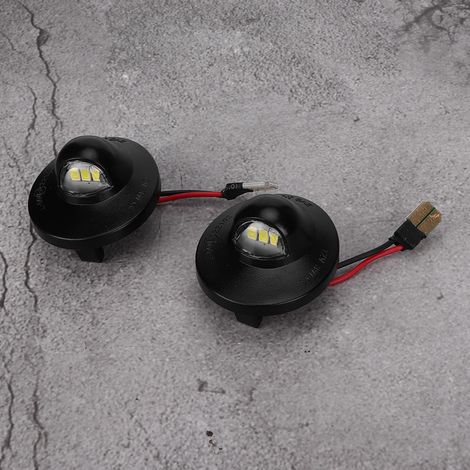 Plaque d'immatriculation LED 2 pièces Feu de signalisation pour Ford F-150 1990-2014 12V-24V (1/3)