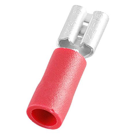 Cosse faston RS PRO, Isolé, Rouge