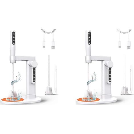 mélangeurs électriques pour résine époxy avec support électrique, kit de mélange électrique pour moules en résine, peinture et bricolage (1/5)